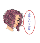 落ち込み系女子（個別スタンプ：8）