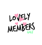 LOVE GOLF⛳️（個別スタンプ：7）