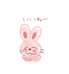 ウサギとメロン（個別スタンプ：2）