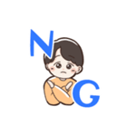 ゆるかわ男子の日常スタンプ（個別スタンプ：2）