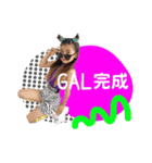 GAL G I R L（個別スタンプ：8）