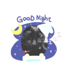 黒猫キキちゃん♥（個別スタンプ：4）