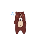 ぼーっとクマ（個別スタンプ：3）