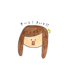 女の子のかわいい日常（個別スタンプ：6）