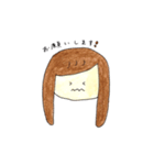 女の子のかわいい日常（個別スタンプ：17）