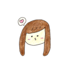 女の子のかわいい日常（個別スタンプ：22）