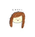 女の子のかわいい日常（個別スタンプ：32）