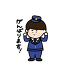 警察官のオンとオフ（個別スタンプ：11）