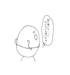 みんなの心のゆで卵（個別スタンプ：9）