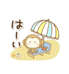 さるぼんの夏（個別スタンプ：36）