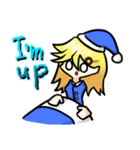 カートゥーン女子（個別スタンプ：8）