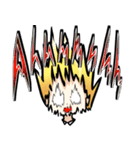 カートゥーン女子（個別スタンプ：11）