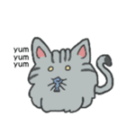 ねこだんご 0ω0（個別スタンプ：32）