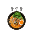 担々麺ふくろうの可愛いスタンプ（個別スタンプ：4）