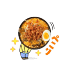 担々麺ふくろうの可愛いスタンプ（個別スタンプ：32）