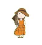 いろんなガール1-40（個別スタンプ：9）