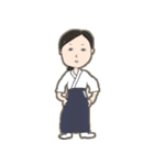 いろんなガール1-40（個別スタンプ：19）