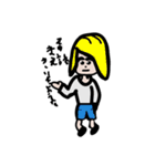 ミニキャラの女の子たち（個別スタンプ：11）
