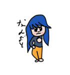 ミニキャラの女の子たち（個別スタンプ：23）