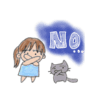 ミー＆グレ リアクション（個別スタンプ：4）
