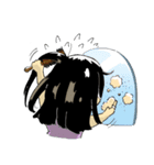 めがねさんはあかぬけたい（個別スタンプ：4）