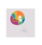 絵画のスタンプ〜思い出せ宇宙〜（個別スタンプ：10）