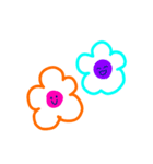 Cute Flowerz（個別スタンプ：3）