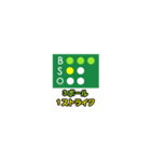 お手軽スコアスタンプ-野球/ソフト編②（個別スタンプ：10）