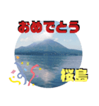 桜島はいかがです❓（個別スタンプ：10）
