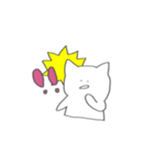 シンプル is 猫（個別スタンプ：1）