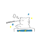 シンプル is 猫（個別スタンプ：4）