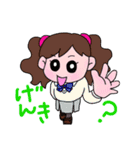 毎日使える＊女の子のかわいいスタンプ（個別スタンプ：2）