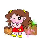 毎日使える＊女の子のかわいいスタンプ（個別スタンプ：13）