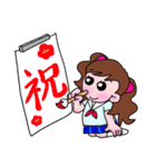 毎日使える＊女の子のかわいいスタンプ（個別スタンプ：20）