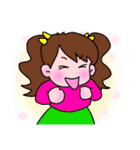 毎日使える＊女の子のかわいいスタンプ（個別スタンプ：33）