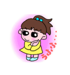 毎日使える＊女の子のかわいいスタンプ（個別スタンプ：34）