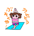 毎日使える＊女の子のかわいいスタンプ（個別スタンプ：35）