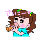 毎日使える＊女の子のかわいいスタンプ（個別スタンプ：37）