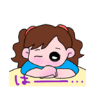 毎日使える＊女の子のかわいいスタンプ（個別スタンプ：38）