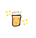 cocoaᕱ⑅︎ᕱ＆コップ（個別スタンプ：3）