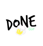 GOLF⛳️（個別スタンプ：4）
