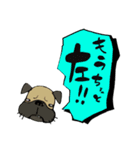 ブルパグさん（犬）（個別スタンプ：2）