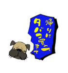 ブルパグさん（犬）（個別スタンプ：3）