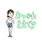 気張れ！バレエ女子男子（個別スタンプ：3）
