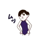 気張れ！バレエ女子男子（個別スタンプ：7）