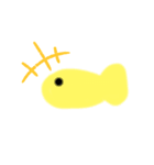 面白い魚（個別スタンプ：4）