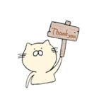 のみ、ねこ（個別スタンプ：1）