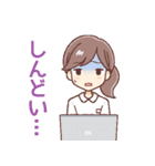 看護士さんのかわいい日常スタンプ（個別スタンプ：7）