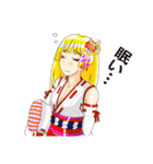 頑張る巫女お姉さん17（個別スタンプ：6）