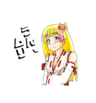 頑張る巫女お姉さん17（個別スタンプ：12）